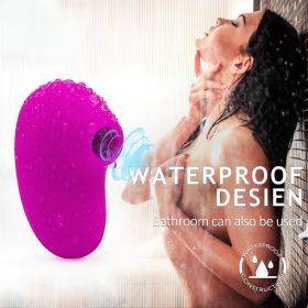 Sucker Toy for Women Sex Toy Sucking Tongue Suction Oral Stimulator Hands Free Silicone Pleasure Toy Couple Waterproof Vibrator for Women Breast Stim