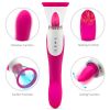 Fashion Sexy G Spott Female massage jacket2 in 1 Clitoral Stimulation Rose Shape toy for Women Funny Suction  Licking Toys Women Suck Clitorial Sucki