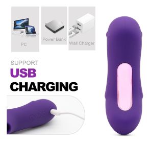 CLi-t Stimulation Rechargeable Licking & SuckinG Toy for Women Couples Waterproof Vibrate Toy Clitorials Stimulator Toy for Women Adullt Toy Women