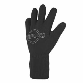 sFive Finger Massage Glove Left Hand - Medium - Black