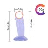 Mini Dildos 5inch Waterproof Realistic Dildo with Suction Cup Amal Plugs Training Massage Toys for Adult Soft Feeling Dildo with Suction Cup Dildo.