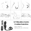 Prostate Massager MassagerRVibrating Prostatic Massagerr For Men Silicone Waterproof Wireless Remote Control Male Prostate Massager Wireless Remote Co