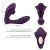 Sucking Wand Wearable Vibe Plug Female Invisible Vibrating Wearable V+ibrator Medical Silicone Wireless Remote Control Rechargeable M+a+ssager for Wo