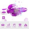 Rose Vibrant Multi Frequency Magic Wand Sucking Vibrarting Cl√¨torial Stimulator Vibrate USB Rechargeable -Whisper-Quiet Motor - Six Toys for Female A