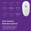 Remote Couples Vibrator - Vibrating Sex Toy for Couples - G-spot and Clitoris Stimulation - Waterproof - Remote Controlled - Rechargeable Toys for Sex