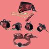 Sexy Adjustable Leather Handcuffs For Sex Toys For Woman Couples Hang Buckle Link Bdsm Bondage Restraints Exotic Accessories