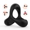 Silicone Strap-on Cock Rings Penis Ring Sex Toys For Men Bondage Male Masturbator Chastity Cage Erotic Machine Sextoys Adult Shop